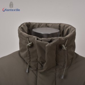 Good Sale Padding Jacket Winter Wear 100% Polyester Warm Army Green Jacket For Men