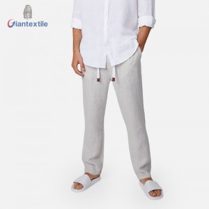 Comfortable high quality pants linen pants men’s trousers trendy casual  men’s outdoor training casual pants GT202111111-6