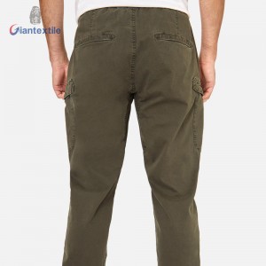 Multi-pocket hot pants cargo pants men’s trousers trendy casual army trousers men’s outdoor training overalls GT20211111-2