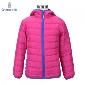 Fast Delivery Kid Wear Fashion Pink Padding Jacket Warm And Comfortable Jacket In Winter For Girl