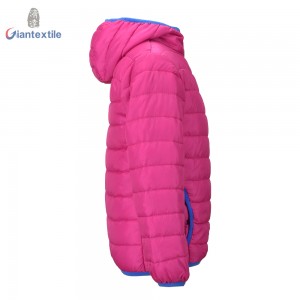 Fast Delivery Kid Wear Fashion Pink Padding Jacket Warm And Comfortable Jacket In Winter For Girl