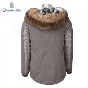 High Quality Padding Jacket Winter Wear 100% Polyester Warm High Quality Dark Gray Jacket For Men