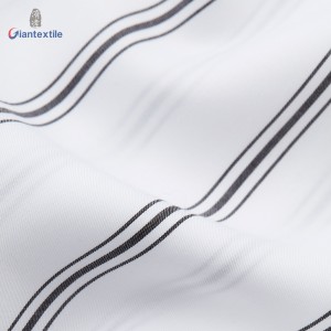 Fancy Soft Skin-Friendly Men’s 100% Lyocell Yarn Dyed Twill Stripe Shirt with Good Hand Feel For Young People GTCW107658G1