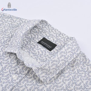 Men’s Shirt Cotton Long Sleeve Print Casual Floral Plus Size Shirt For Men GTCW107719G1