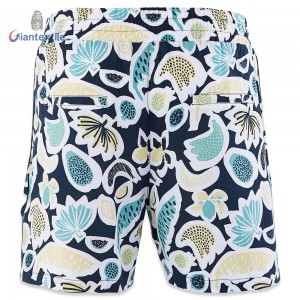 Theme New Design Novelty Print Viscose Sexy Good Hand Feel Landscape Print Casual Women Short Pants GTCW107753G2