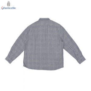 Fat Man 100% Cotton Long Sleeve Oversize Check Casual Flannel Large Shirt For Men GTCW107919G2