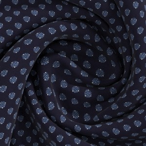 Regular-fit Reliable 100% Cotton Dark Navy Geometric Print Men’s Long Sleeve Shirt for Men GTCW108004G1