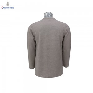 Hot Sale Comfortable Men’s Shirts Solid Basic Casual Shirt Men Stand Collar Slim Fit Clothing Shirt GTCW108054G1