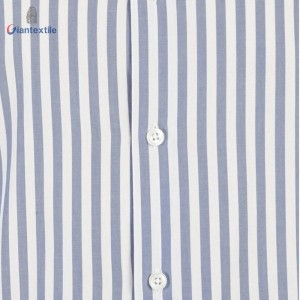 Excellent Performance Newly Men’s Shirt 100% Cotton Long Sleeve Green Stripe Business Leisure Shirt For Men GTCW108107G1