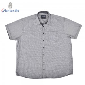 Quality Assurance Fat Men Wear Check Shirt Plaid Plus Size Casual Shirt with Good Hand Feel For Men GTCW108120G1