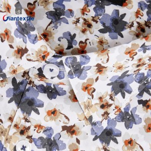 New Arrival Trendy Men’s Shirt Floral Digital Print 100% Cotton Long Sleeve Shirt For Men GTCW108138G1