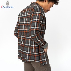 Excellent Performance Men’s Shirt 100% Cotton Classical Check Casual Shirt With Good Hand Feel For Men GTCW108148G1