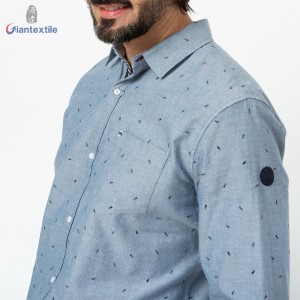Excellent Performance Men’s Shirt Normal Print Customizable Dot Print Long Sleeve Hot Sale Shirt For Men GTCW108154G1
