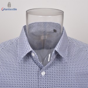 Good Sealed Men’s Shirt Cotton Spandex Normal Print Floral Long Sleeve Casual Shirt For Men GTCW108205G1