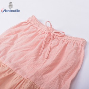 High Quality Girls Dress Three Colors 100% Cotton Girl Skirt Pink Casual Comfy Children Wear GTCW108211G1