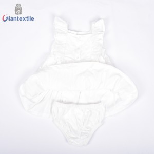 Accept OEM Logo Cute Girls Sets 100% Polymaid High Quality Casual Comfy Children Wear GTCW108215G1