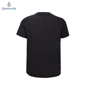 Giantextile Fashion Design Men’s T-shirt Summer Wear Black Solid With Big Pocket Design 100% Cotton Short Sleeve Shirt For Men GTCW108383G1