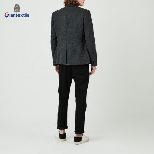 Giantextile New Arrival Men’s Suit Wool Viscose Polyester Gent Daily Wear Good Look Suit Top For Men  GTCW108659G1