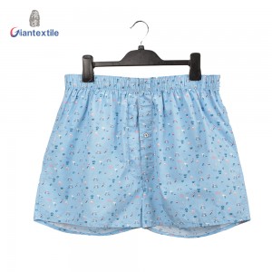High Quality Underpants Men Sweat Resistant 100% Cotton Cute Print Ventilate Shorts Underwear Boxer GTCW200804G1