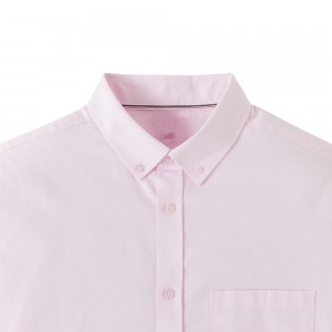 Men’s Pink Dress Shirt Long Sleeve Button-Down Formal Shirt Wrinkle-Resistant Regular Fit Business Casual Shirt for Daily GTCW203364G1