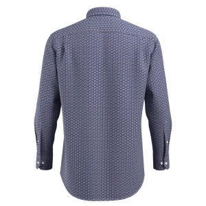 Men’s Print Shirt 100% Cotton Soft Wash Long Sleeve Flower Print Shirt For Men GTF190026