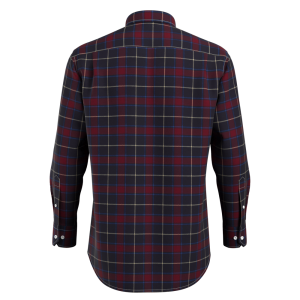 Men’s Shirt 100% Cotton Classic Flannel One-Side Brush Big Checks Long Sleeve for Men’s GTF190028