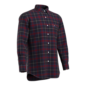 Men’s Shirt 100% Cotton Classic Flannel One-Side Brush Big Checks Long Sleeve for Men’s GTF190028