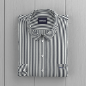 Men’s Shirt 100%Cotton Casual Shirt Yarn Dyed Stripe Durable Comfortable Good Quality Long Sleeve GTF190033
