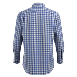 Men’s Shirt 100%Cotton Casual Durable Comfortable Shirt Nice Plaid Long Sleeve GTF190037