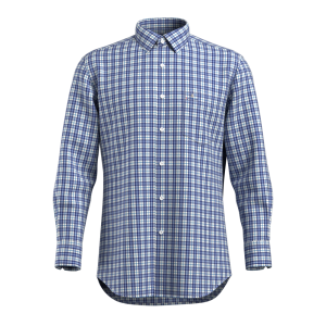 Men’s Shirt 100%Cotton Yarn Dyed Plaid Nice Quality Durable Comfortable Casual Shirt GTF190038