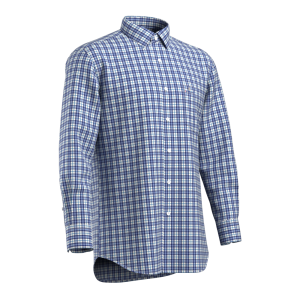 Men’s Shirt 100%Cotton Yarn Dyed Plaid Nice Quality Durable Comfortable Casual Shirt GTF190038