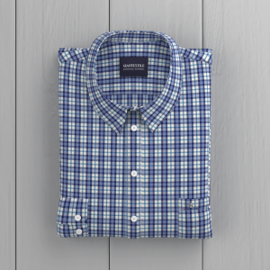 Men’s Shirt 100%Cotton Yarn Dyed Plaid Nice Quality Durable Comfortable Casual Shirt GTF190038