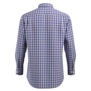 Men’s Shirt 100%Cotton Casual Durable Comfortable Shirt Nice Plaid Long Sleeve GTF190039