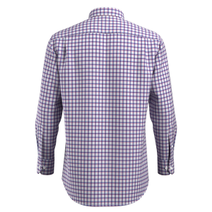 Men’s Print Shirt 100% Cotton Comfortable Long Sleeve Yarn Dyed Shirt For Men GTF190040