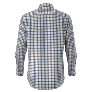 Men’s Shirt 100%Cotton Casual Durable Comfortable Shirt Nice Yarn Dyed Plaid Long Sleeve GTF190041