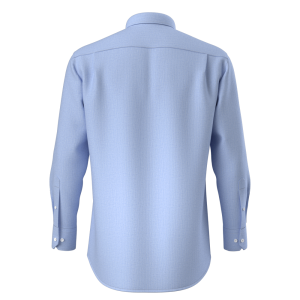 Men’s Traditional Blue Cotton Linen Blended Good Quality Comfortable Long Sleeve for Men’s  GTF190048