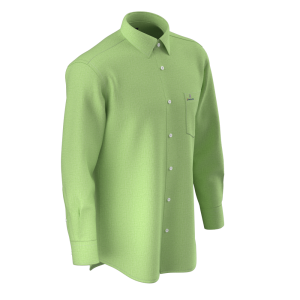 Men’s Casual Shirt Mint Cotton Linen Blended Shirt Long Sleeve Shirt For Men’s GTF190052G1