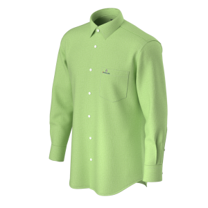 Men’s Casual Shirt Mint Cotton Linen Blended Shirt Long Sleeve Shirt For Men’s GTF190052G1