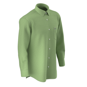 Men’s Mint Shirt Cotton Linen Blended Casual Shirt Long Sleeve Shirt For Men’s GTF190053