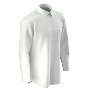 Men’s Mint Shirt White Cotton Linen Blended Casual Shirt Long Sleeve Shirt For Men’s GTF190054