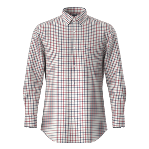 Men’s Shirt with Classical Oxford in Rayon from Bamboo Polyester Blended Casual Style Overhemd  GTF190076