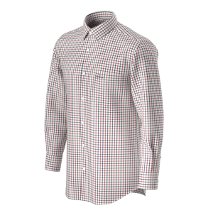 Men’s Shirt with Classical Oxford in Rayon from Bamboo Polyester Blended Casual Style Overhemd  GTF190076