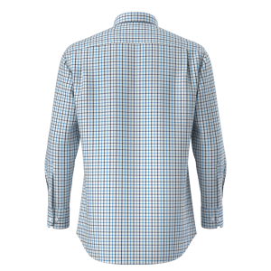 Slim Fit Men’s Shirt Oxford Rayon from Bamboo Polyester Blended Easy Care Herrenhemd Work Shirt GTF190077