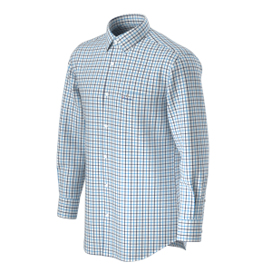 Slim Fit Men’s Shirt Oxford Rayon from Bamboo Polyester Blended Easy Care Herrenhemd Work Shirt GTF190077