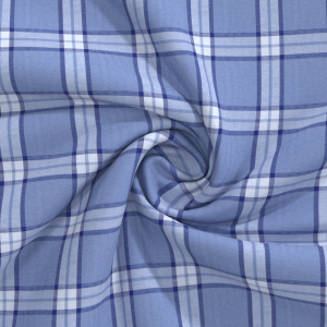 Three Colorways Slim Fit Men’s Shirt 58%Cotton 28%Tencel 14%Linen Blended Big Check Herrenhemd Work Shirt GTF190079