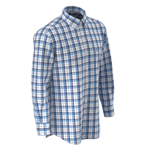 Machine Washable Four Season Basic Style Men’s Shirt with Bamboo Polyester Blended Quality Shirt GTF190084