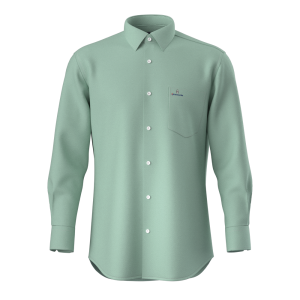 Economic Refreshing Solid Color Men’s Shirt Masculina 100% Cotton Shirt for Daily Wear GTF190086