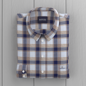 Business Leisure Smart Casual Cotton Tencel Linen Blended Men’s Shirt with Great Workmanship GTF190091