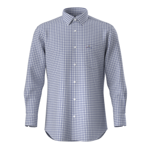 Elegant Blouse Causal Check Full Sleeve Men’s Shirt 100% Cotton Shirt for Daily Wear GTF190092