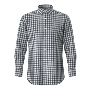 Pretty Nice Elegant Tailored Fit Men’s Shirt in Cotton Linen Blended Uniform Apparel GTF190098